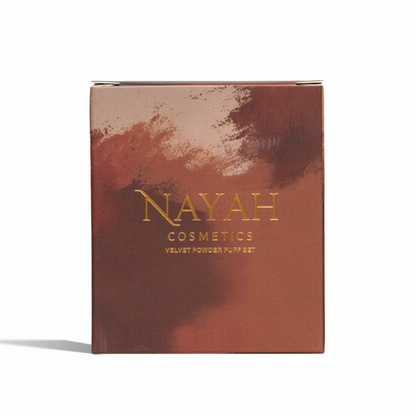 Nayah Velvet Powder Puffs x 2